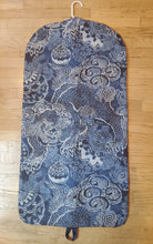 Load image into Gallery viewer, Blue Chinoiserie Hanging Garment Bag
