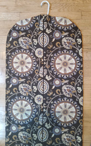 Black Medallion Garment Bag for Ladies