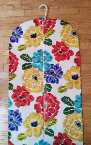 Bold Floral Garment Bag for Ladies