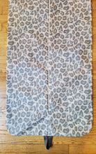 Load image into Gallery viewer, Gray and Off White Animal Print Hanging Garment Bag
