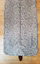 Load image into Gallery viewer, Gray and Black Animal Print Hanging Garment Bag
