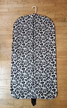 Load image into Gallery viewer, Black and Gray Animal Print Garment Bag for Ladies
