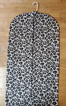 Load image into Gallery viewer, Black and Gray Animal Print Garment Bag for Ladies
