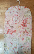 Load image into Gallery viewer, Pink Floral Hanging Garment Bag
